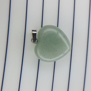 Green Aventurine Heart Pendant #2